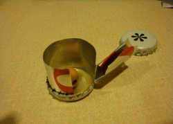 Свисток из алюминиевой банки