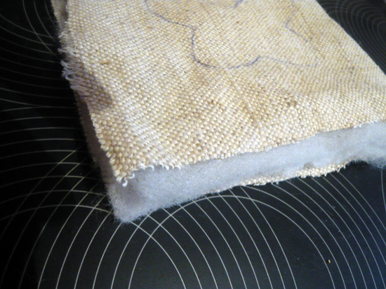 Винтажные бабочки из мешковины Винтажные бабочки из мешковины