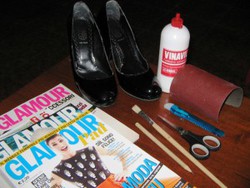 Реставрация и украшение обуви. МК