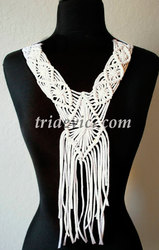 Декор майки с помощью макраме. Видео урок