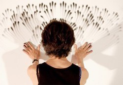 Декор стен. Рисование пальцами