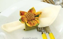 Держатель для салфеток из лоскутков