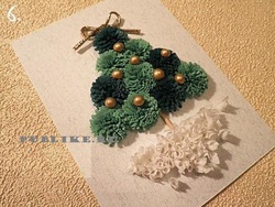 Елочка в технике квилиринг