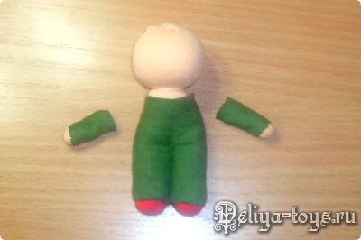 Мастер-класс по маленькой текстильной кукле Гномику Мастер-класс по маленькой текстильной кукле Гномику