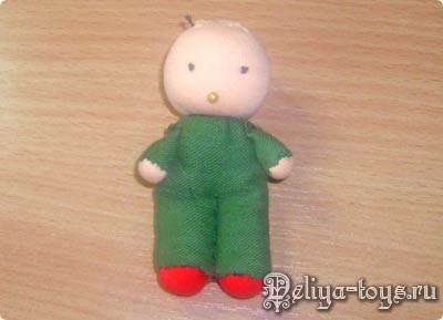 Мастер-класс по маленькой текстильной кукле Гномику Мастер-класс по маленькой текстильной кукле Гномику