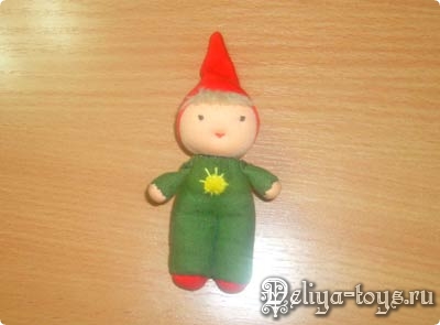 Мастер-класс по маленькой текстильной кукле Гномику Мастер-класс по маленькой текстильной кукле Гномику