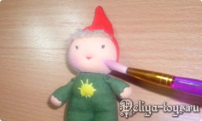 Мастер-класс по маленькой текстильной кукле Гномику Мастер-класс по маленькой текстильной кукле Гномику