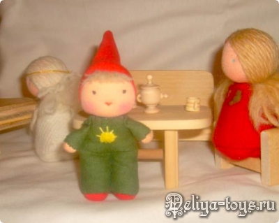 Мастер-класс по маленькой текстильной кукле Гномику Мастер-класс по маленькой текстильной кукле Гномику