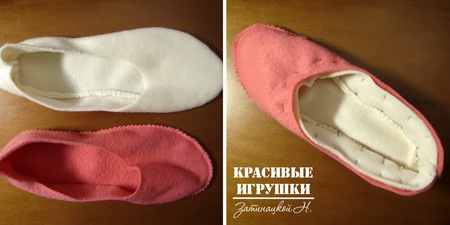 Мастер-класс по пошиву тапочек Мастер-класс по пошиву тапочек