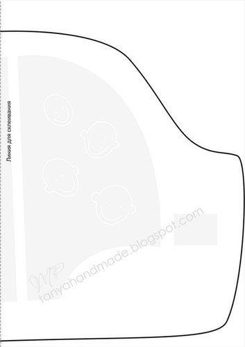 Машинка-подушка и игрушка-развивайка для малышей. Выкройка Машинка-подушка и игрушка-развивайка для малышей. Выкройка