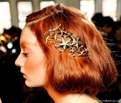 Мастер-класс Заколка а-ля Rodarte