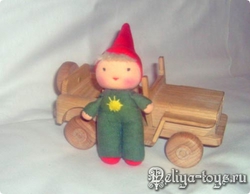 Мастер-класс по маленькой текстильной кукле Гномику