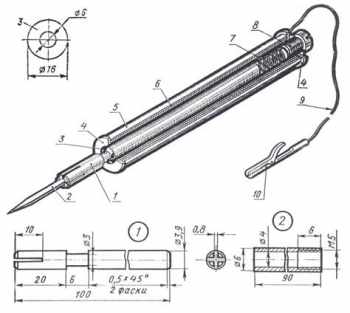 Электроискровой карандаш