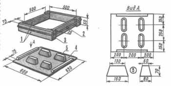 Бетонные узоры на13;10;дорожках