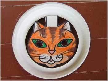 Маски из бумажных тарелок