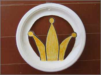 Маски из бумажных тарелок