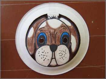 Маски из бумажных тарелок