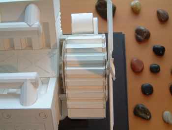 Действующая модель двигателя из бумаги