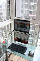 Интересная  подставка под ноутбук