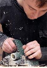 Как работать электрорубанком Как работать электрорубанком